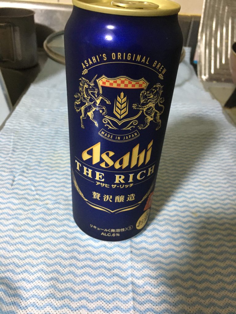アサヒ・ザ・リッチ500ml缶