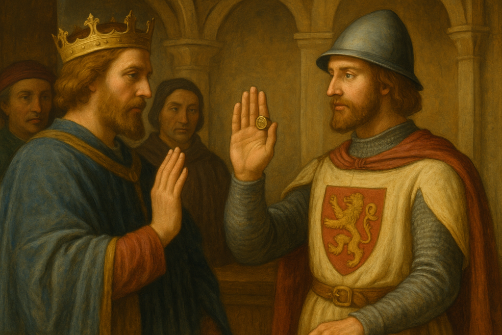 騎士が忠誠の証として身に着けた中世ヨーロッパの紋章リング