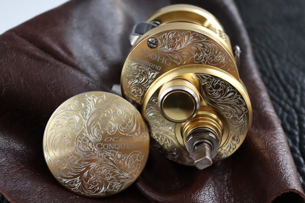 オシアコンクエストへの彫金装飾